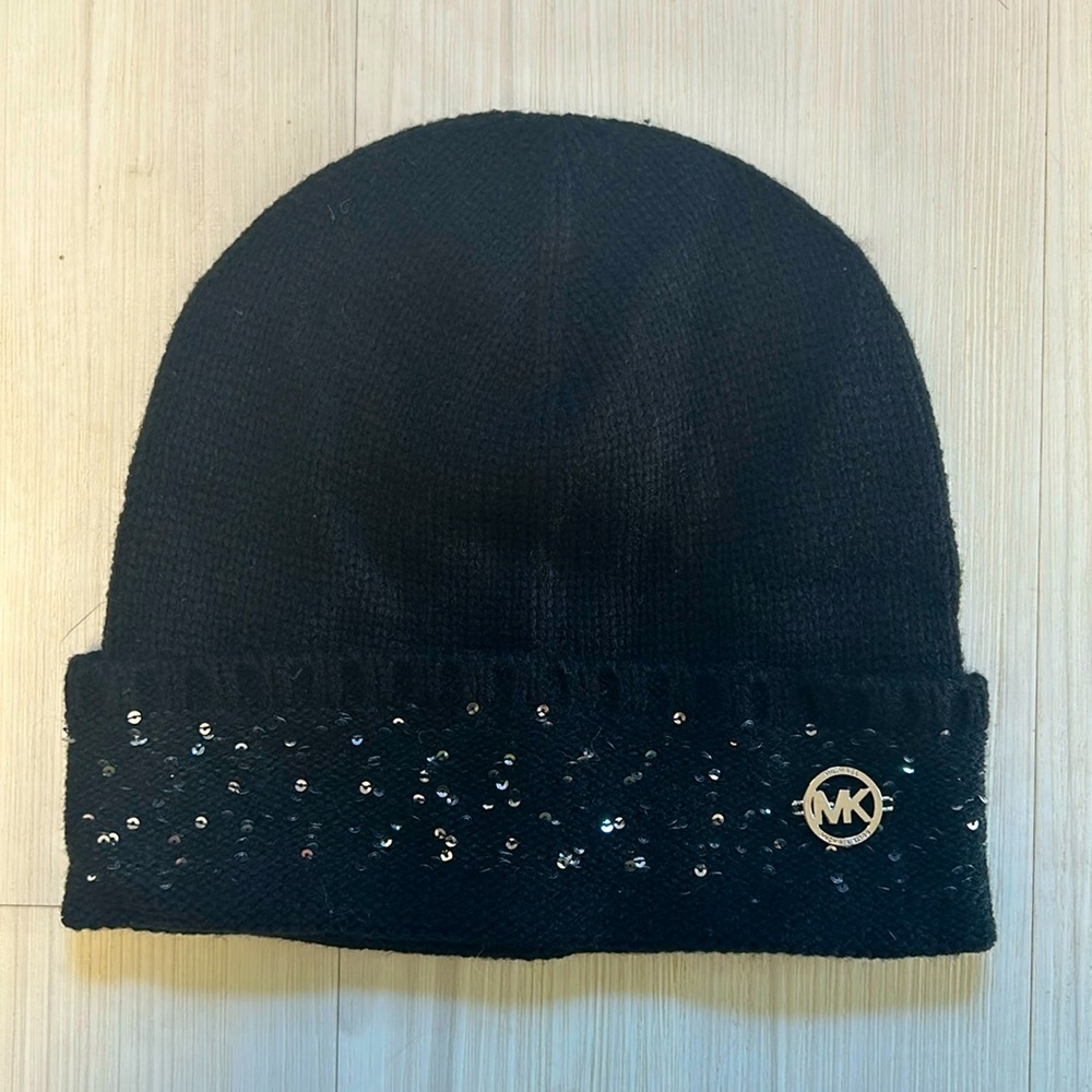 Michael Kors black beanie